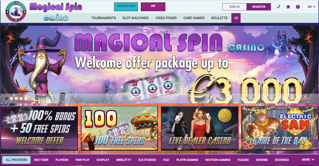 casino Magical Spin